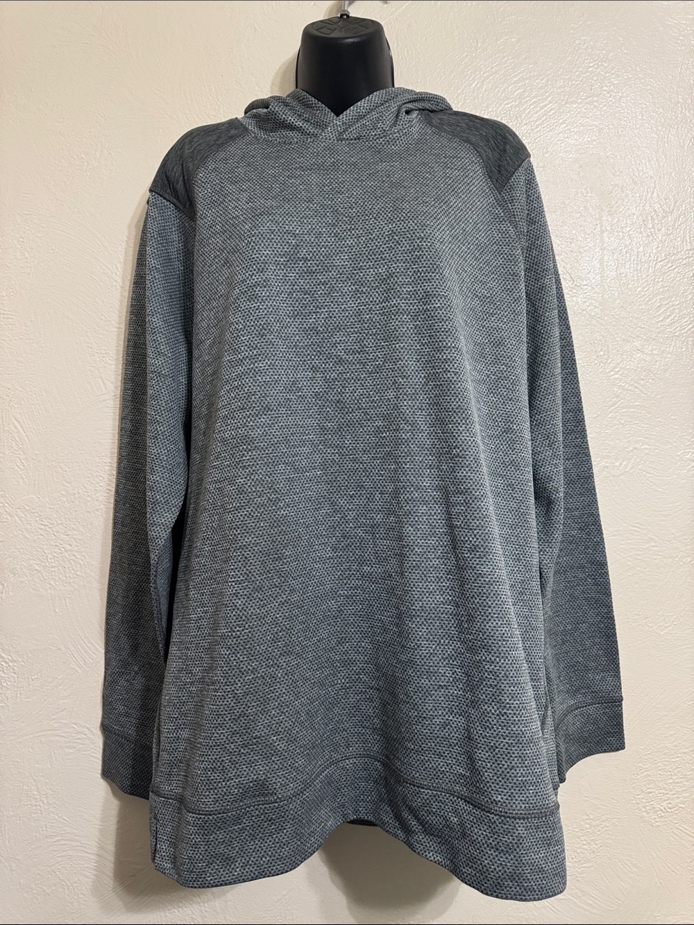 MTA Sport Men's Heather Gray Crewneck Hoodie Sweater